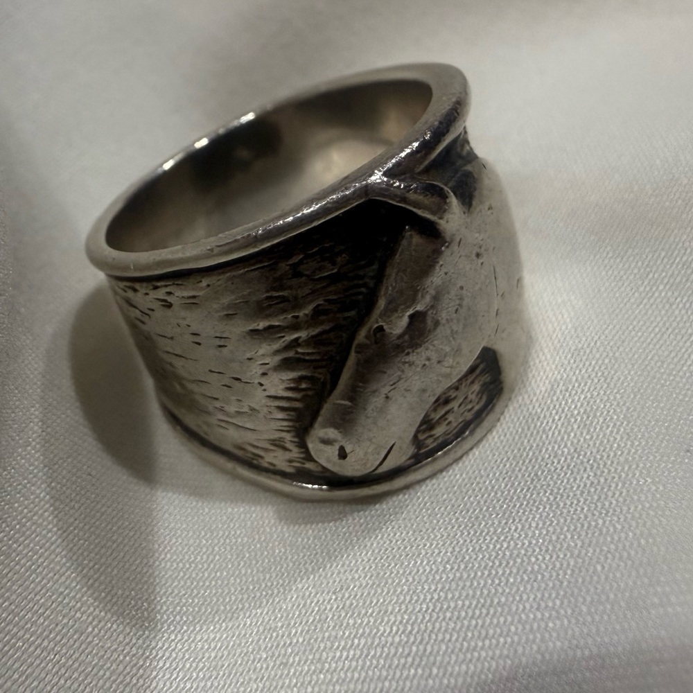 Silpada Sterling Silver Horse Ring - Picture 5 of 9
